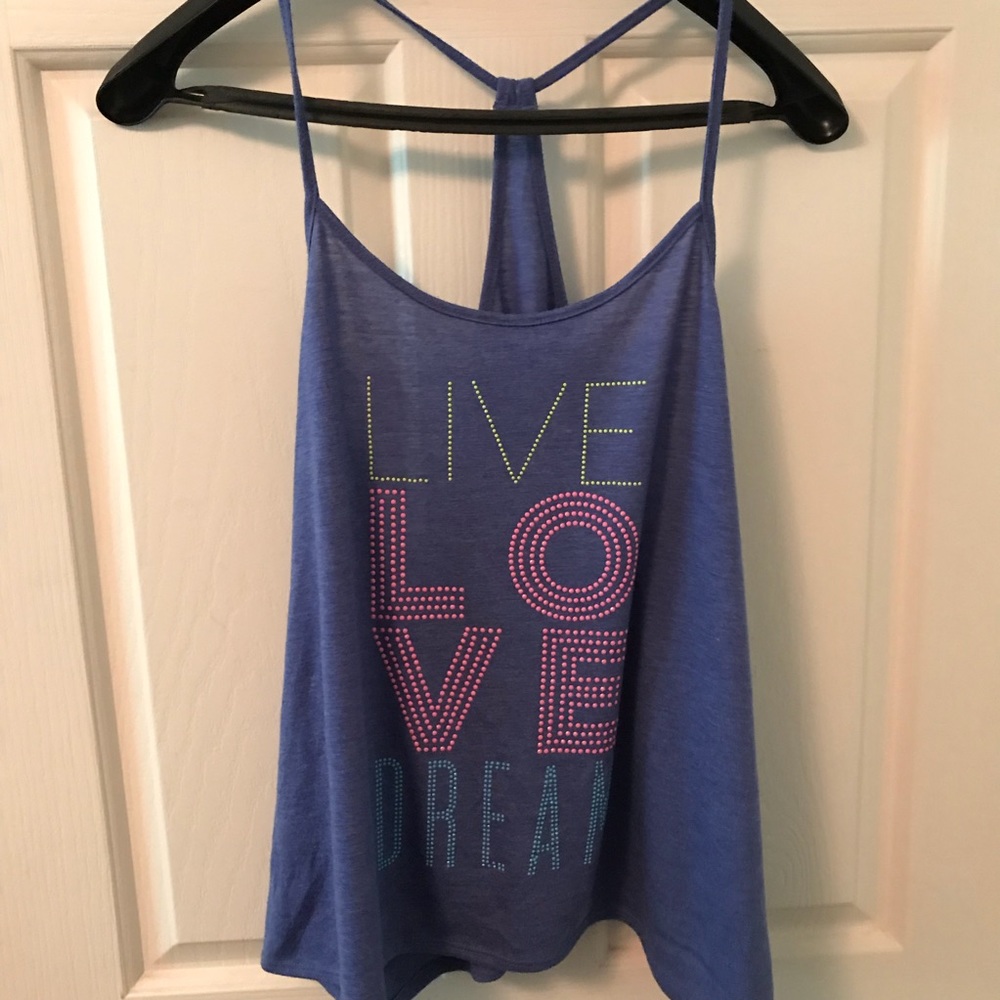 Racerback tank top